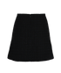 Self-Portrait Metallic Boucle Mini Skirt, back view