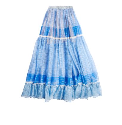 Stella McCartney Printed Boho Maxi Skirt, front view