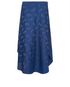 Stella McCartney Horse Print Skirt, &pound;60, Clothing, Blue, Silk/Viscose, Front view