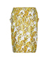 Stella McCartney Floral Jacquard Skirt, back view