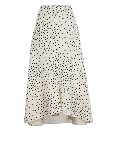 Stella McCartney Polka Dot Skirt, &pound;110, Clothing, White, Viscose, Front view