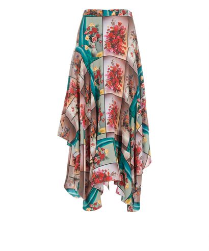 Stella McCartney Floral Print Midi Skirt, front view