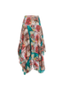 Stella McCartney Floral Print Midi Skirt, back view
