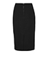 Tom Ford Over the Knee Skirt, back view