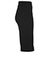Tom Ford Oversize Zip Pencil Skirt, side view