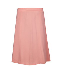 Valentino A line Skirt, Silk, Pink, 10, 2*