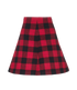 REDValentino Checked Mini Skirt, front view