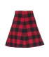 REDValentino Checked Mini Skirt, back view