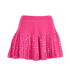Valentino Sequin Knit Mini Skirt, £250, Clothing, Pink, Mohair/Polyester Mix, Front view