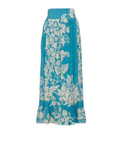 Red Valentino Printed Wrap Midi Skirt, front view