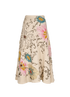 Valentino Floral Embroidered Skirt, front view