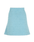 Versace Tweed Check Skirt, back view