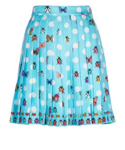 Versace Butterfly Pleated Skirt, front view