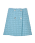 Versace Tweed Mini Skirt, front view