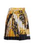 Versace Pleated Mini Skirt, back view