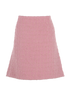 Versace Tweed Skirt, back view