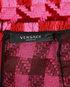 Versace Tweed Mini Skirt, £170, Clothing, Pink, Wool, Other view