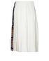 Victoria Beckham Pleated Printed Skirt, back view