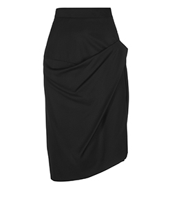 Vivienne Westwood Knee Length Skirt, Viscose, Black, UK 14