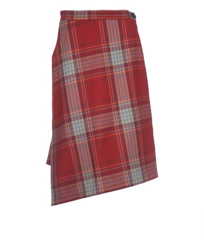 Vivienne Westwood Tartan Infinity Skirt, front view