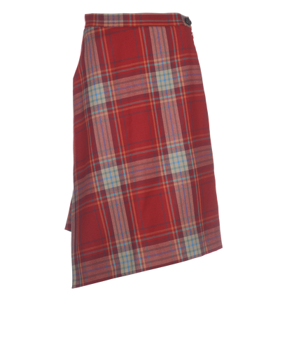 Vivienne Westwood Tartan Infinity Skirt, front view