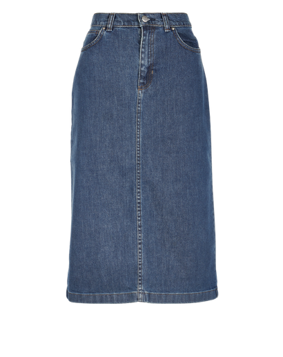 Weekend Max Mara Pencil Denim Skirt, front view