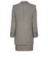 Saint Laurent Houndstooth Print Jacket/Skirt Coord, back view