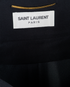 Saint Laurent 2018 Button-Detail Skirt, &pound;295, Clothing, Black, Wool, Other view