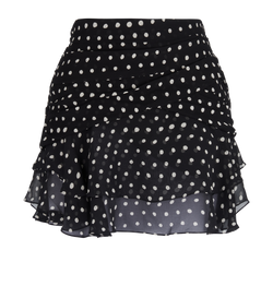 Yves Saint Laurent Mini Skirt, Poly, Black, UK6, 3*