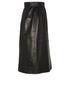 Yves Saint Laurent Leather Skirt, side view