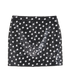 Saint Laurent Polka Dot Sequins Mini Skirt, &pound;250, Clothing, Black/White, Sequins/Wool, Front view