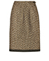 Yves Saint Laurent Vintage Mini Skirt, front view