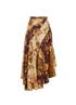 Zimmerman Floral Asymmetrical Maxi Skirt, back view