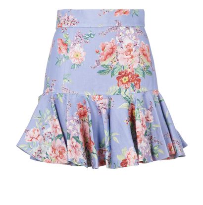 Zimmermann Bellitude Flip Mini Skirt, front view