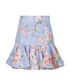 Zimmermann Bellitude Flip Mini Skirt, back view