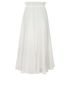 Zimmermann Ruffle Trimmed Pliss? Midi Skirt, back view