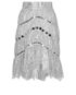Zimmermann Lace Sequin Embellished Skirt, front view