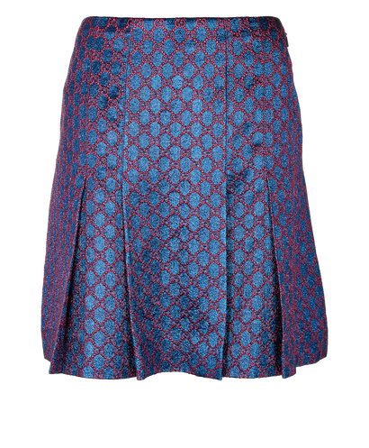Gucci Metallic GG Tweed Skirt, front view