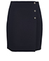 Dior Button Mini Skirt, front view