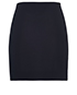 Dior Button Mini Skirt, back view