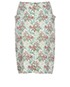Stella McCartney Floral Printed Skirt, back view