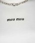 Miu Miu Embellished Logo Cropped Top, other view