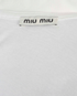 Miu Miu Embellished Logo Cropped Top, other view