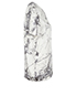 Balenciaga Marble Print Top, side view