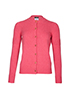 Chanel CC Button Cardigan, £485, Clothing, Pink, Cashmere, Front view