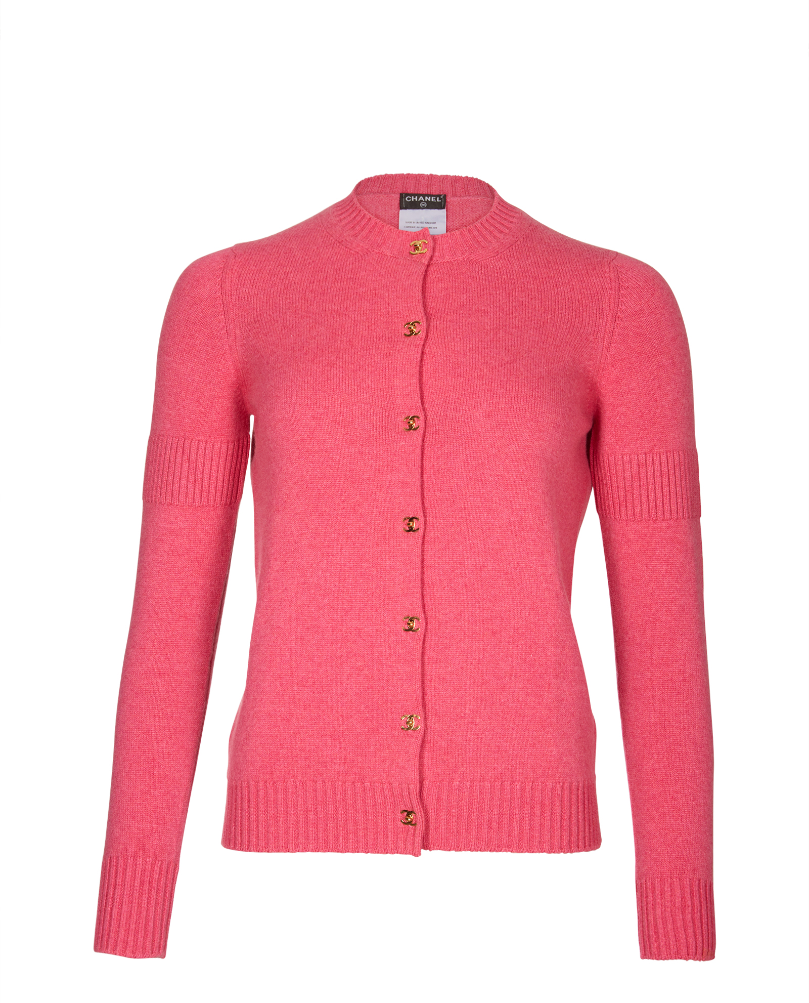 トップス CHANEL/CC logo button knit tunic Chanel CC Button Cardigan, Tops - Designer Exchange | Buy