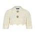 Dolce & Gabban Cropped Lace Cardigan, front view