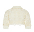 Dolce & Gabban Cropped Lace Cardigan, back view