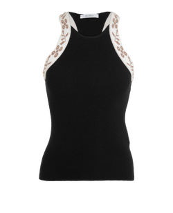 Max Mara Tank Top, Wool/Cashmere, Blk, Sz M, 3*