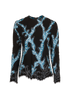 Louis Vuitton Embroidered Blouse, &pound;260, Clothing, Black, Viscose, Front view